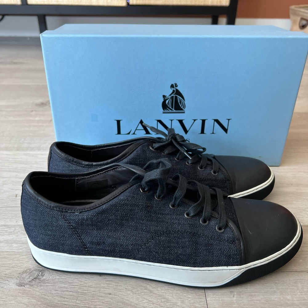 Lanvin Denim Sneaker